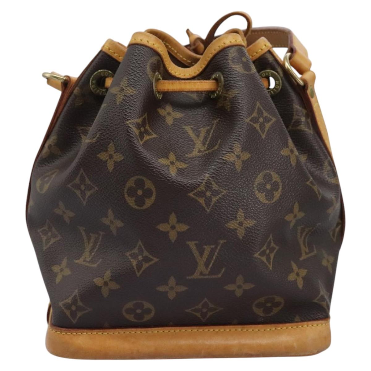 Louis Vuitton Noe Brown Canvas Handbag (Pre-Owned)