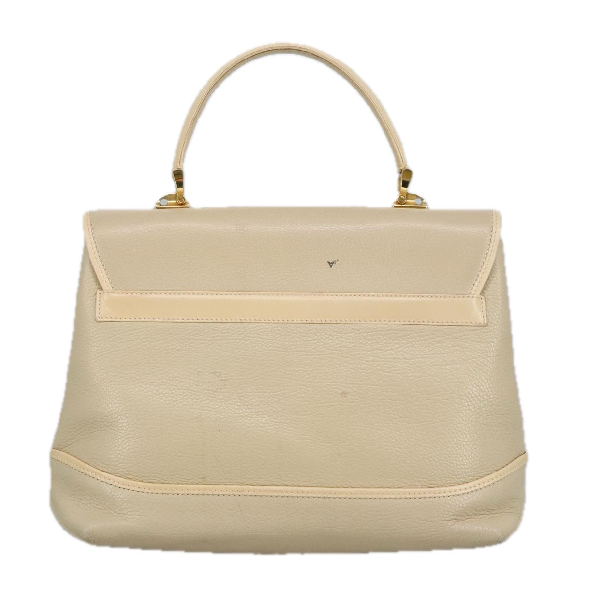 Bally Beige Leather Handbag (Pre-Owned)