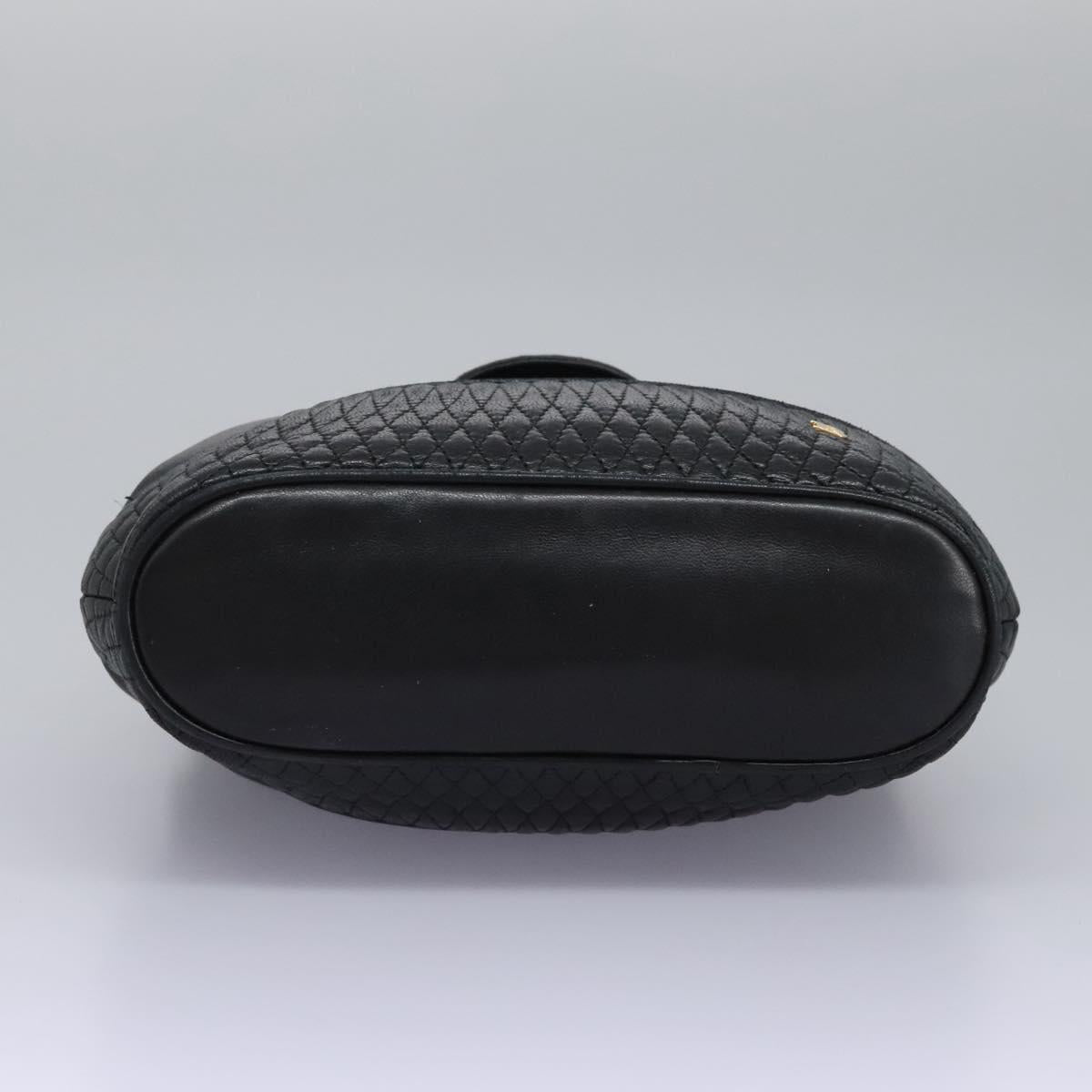Bally Black Leather Handbag (Pre-Owned)