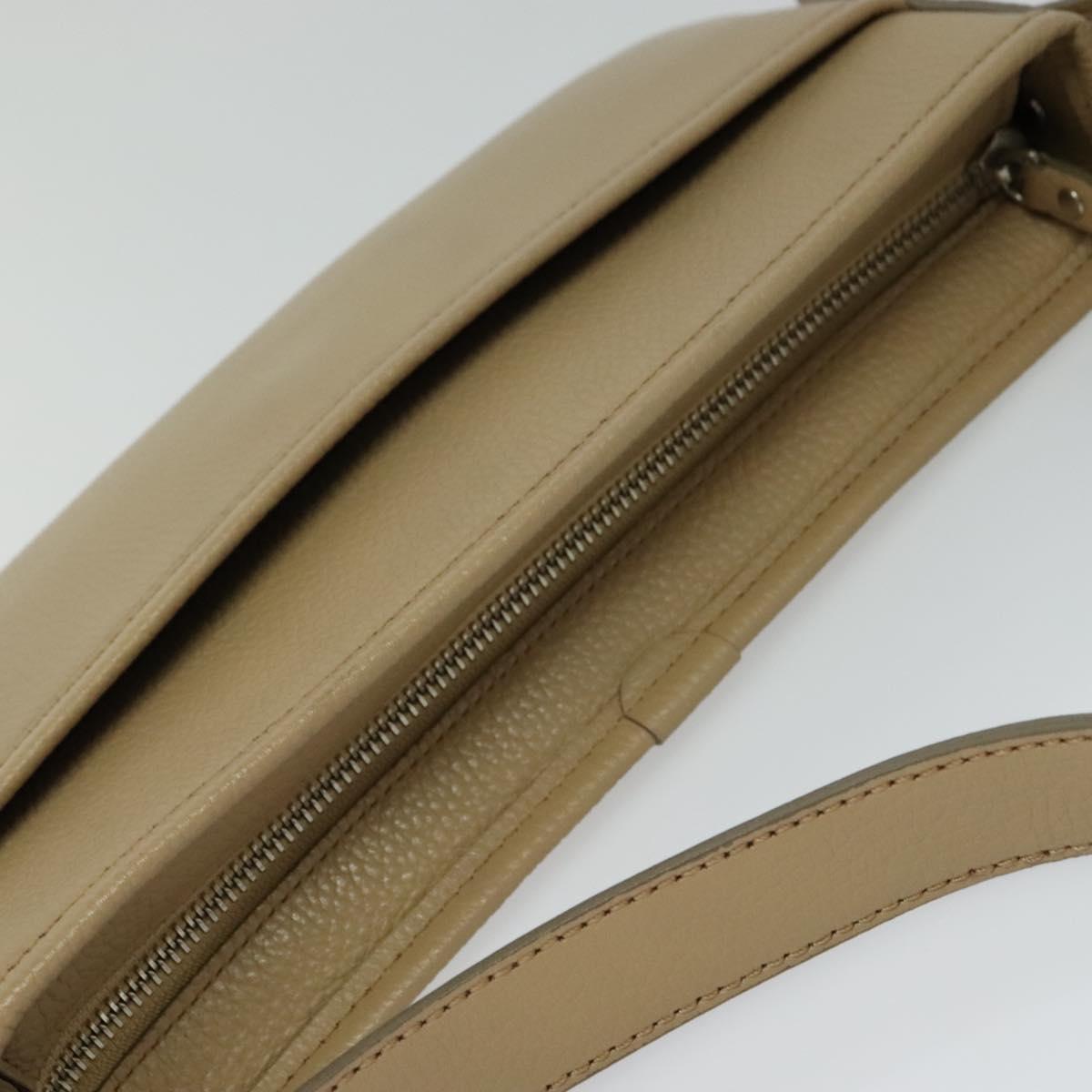 Burberry - Beige Leather Shoulder Bag (Pre-Owned)