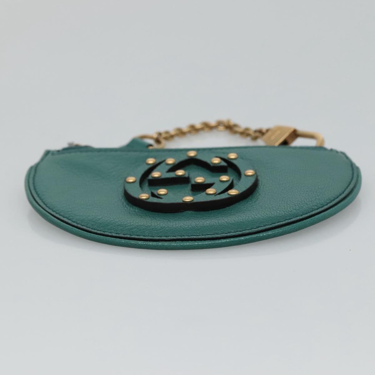 Gucci Green Leather Wallet (Pre-Owned)