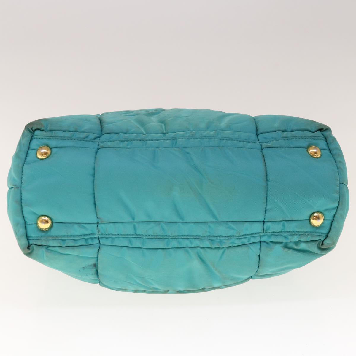 Prada Blue Synthetic Handbag (Pre-Owned)