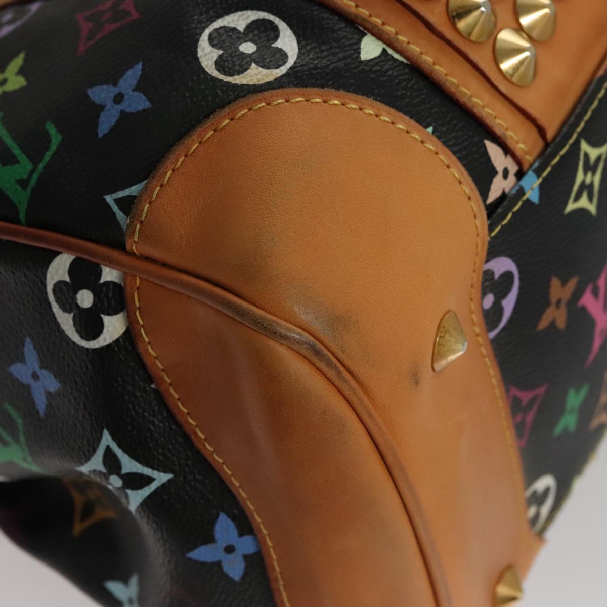Louis Vuitton Courtney Multicolour Canvas Handbag (Pre-Owned)