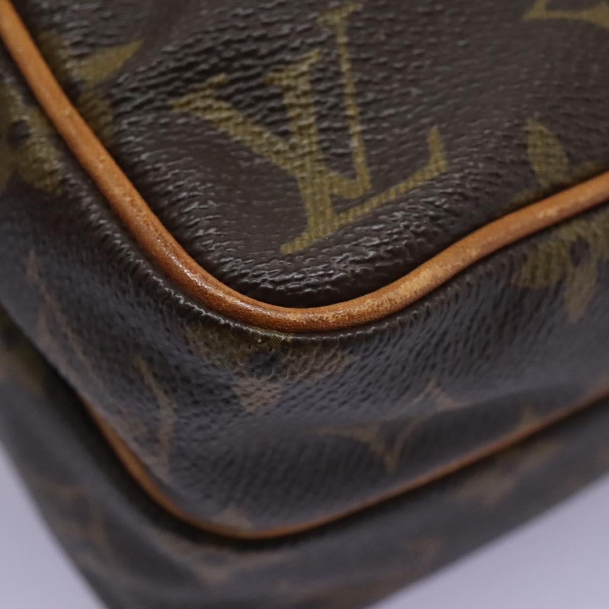Louis Vuitton Mini Amazone Brown Canvas Shoulder Bag (Pre-Owned)