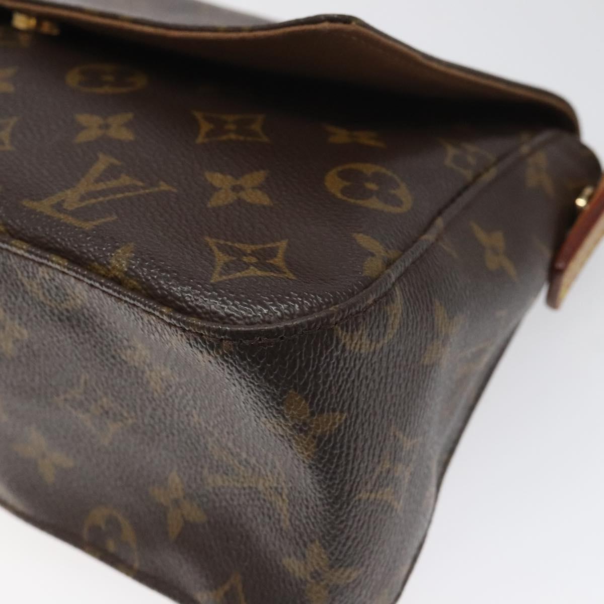 Louis Vuitton Mini Looping Brown Canvas Shoulder Bag (Pre-Owned)
