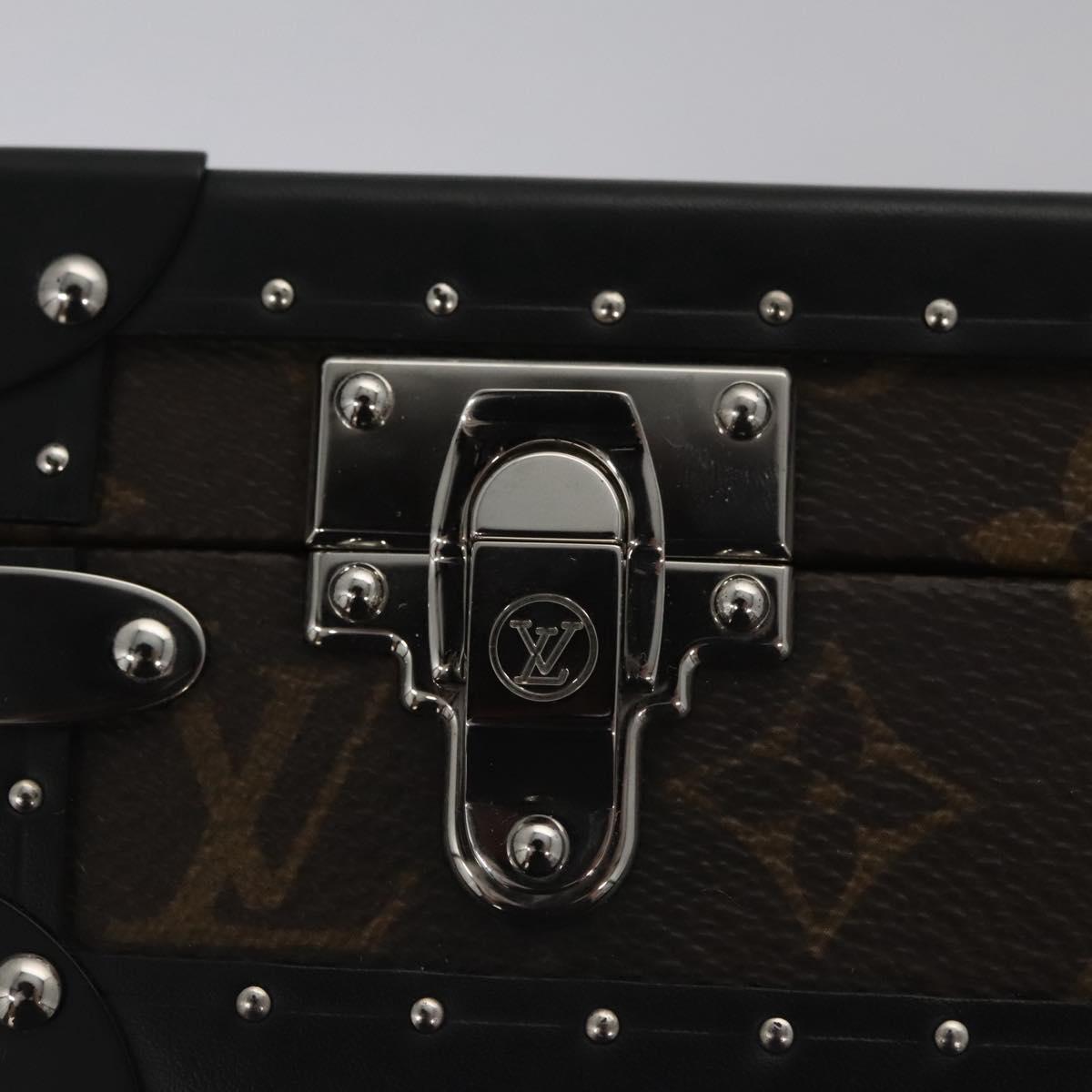 Louis Vuitton Macassar Brown Canvas Clutch Bag (Pre-Owned)