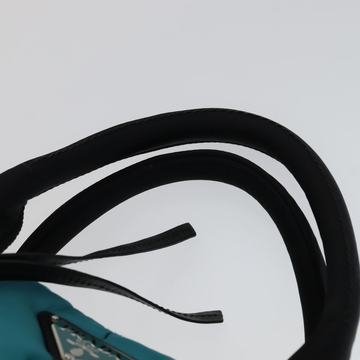 Prada Turquoise Synthetic Handbag (Pre-Owned)
