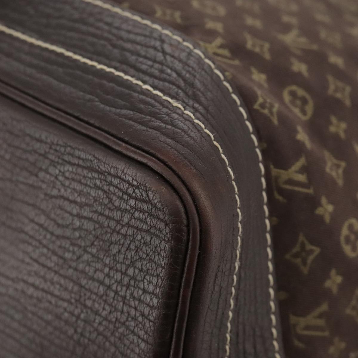 Louis Vuitton Noe Brown Canvas Shoulder Bag (Pre-Owned)