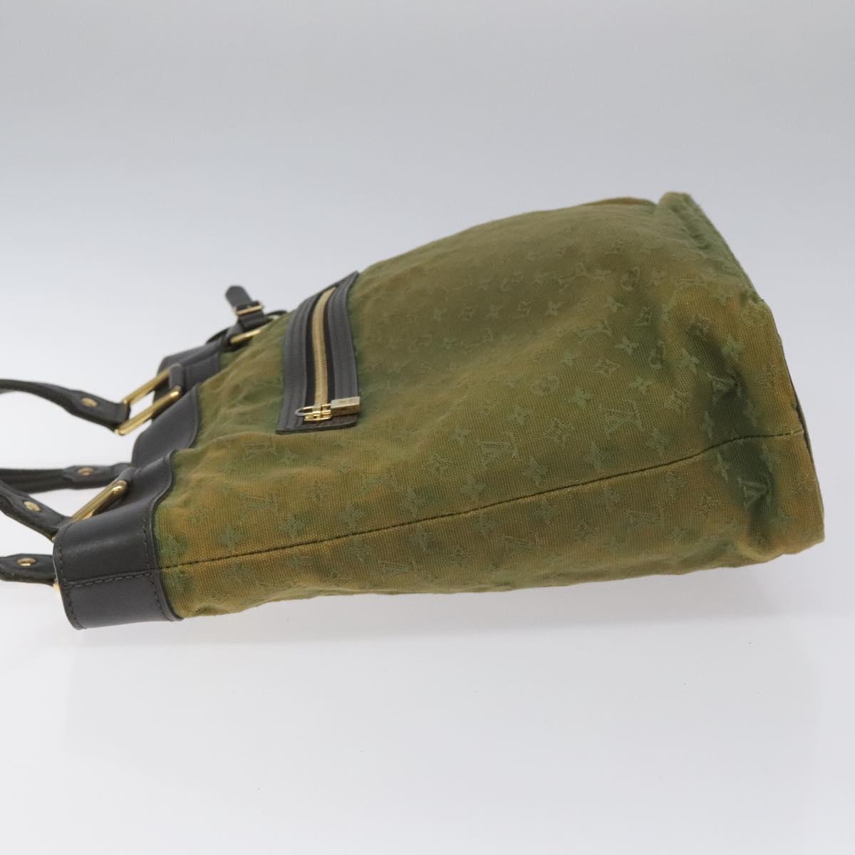 Louis Vuitton Lucille Khaki Canvas Shoulder Bag (Pre-Owned)