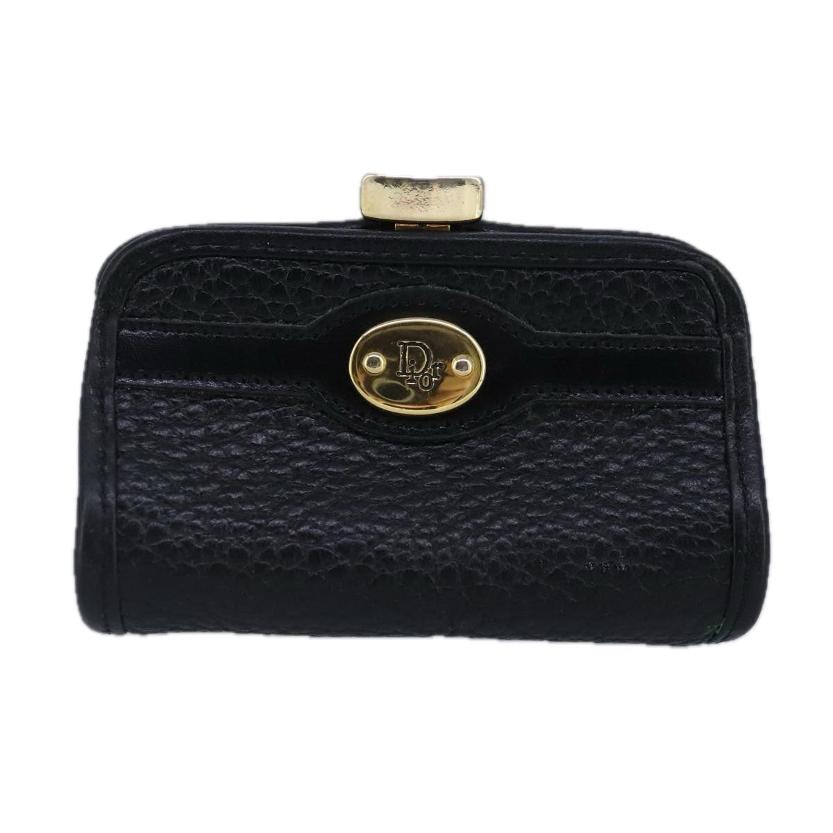 Dior Black Leather Wallet (Pre-Owned)