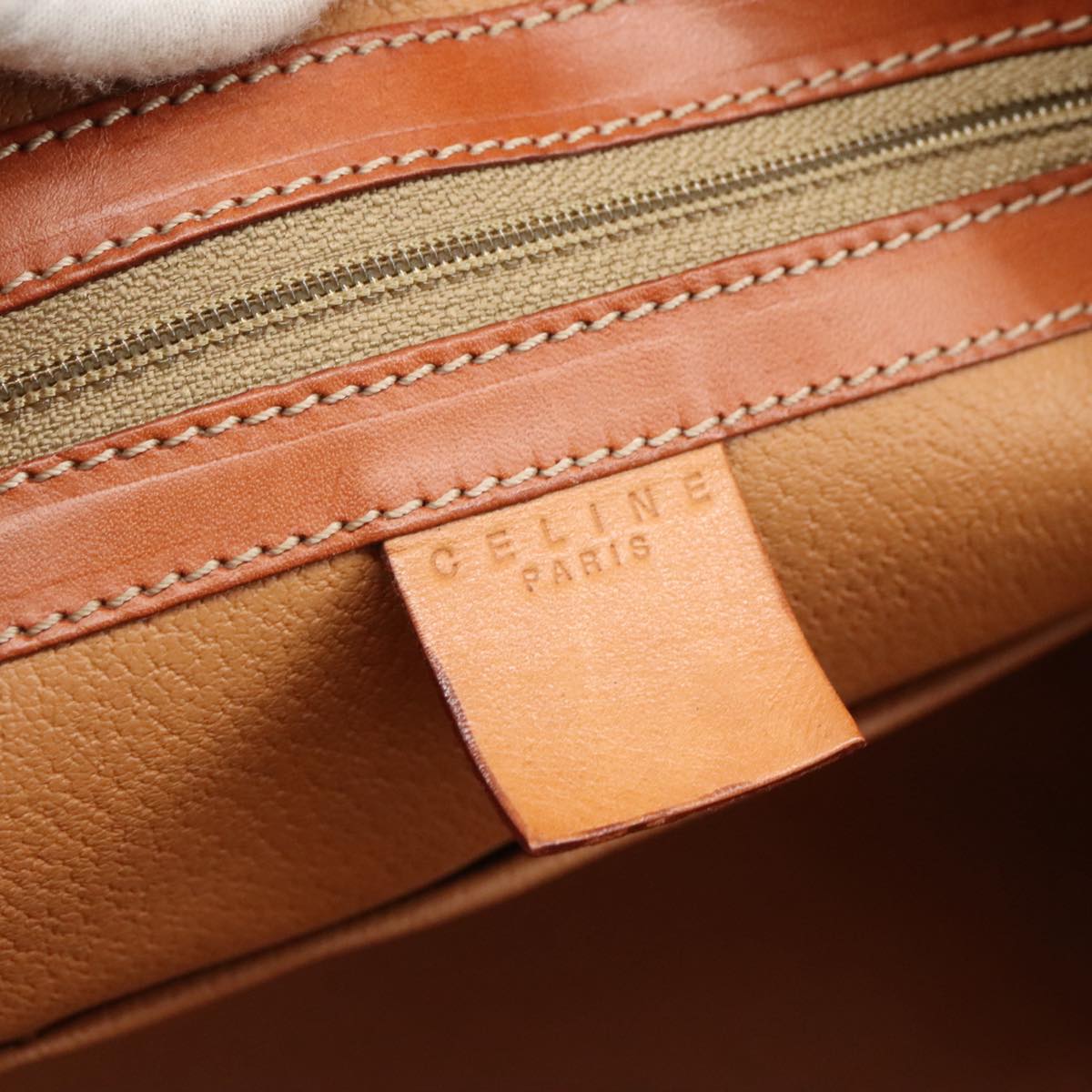 Céline Macadam Brown Canvas Handbag (Pre-Owned)