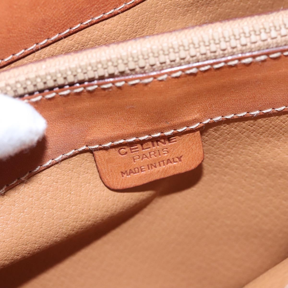Céline Macadam White Canvas Handbag (Pre-Owned)
