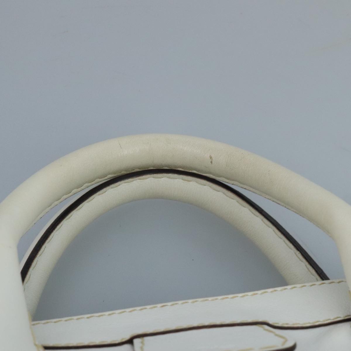 Chloé Edith White Leather Handbag (Pre-Owned)