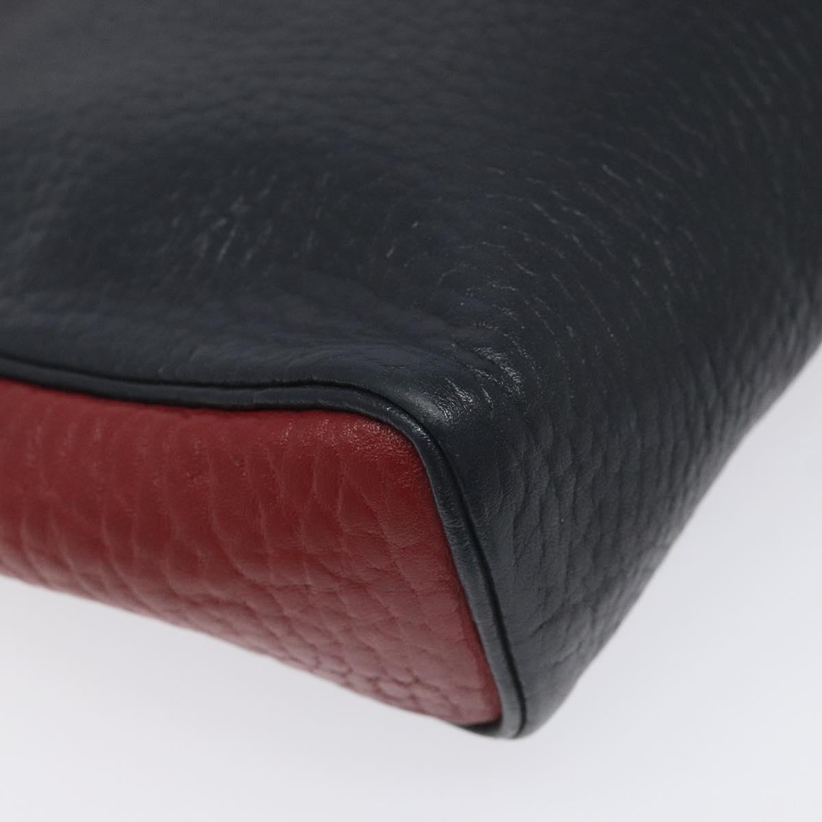 Hermès -- Navy Leather Shoulder Bag (Pre-Owned)