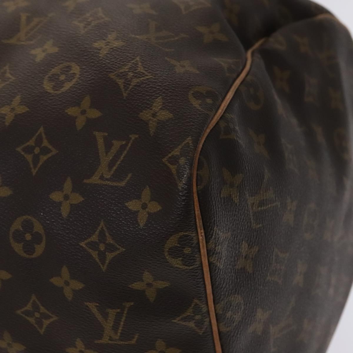 Louis Vuitton Keepall 55 Brown Canvas Travel Bag (Pre-Owned)