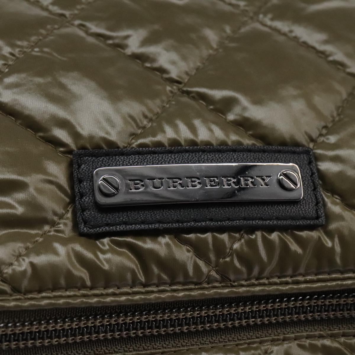 Burberry Khaki Synthetic Shoulder Bag (Pre-Owned)