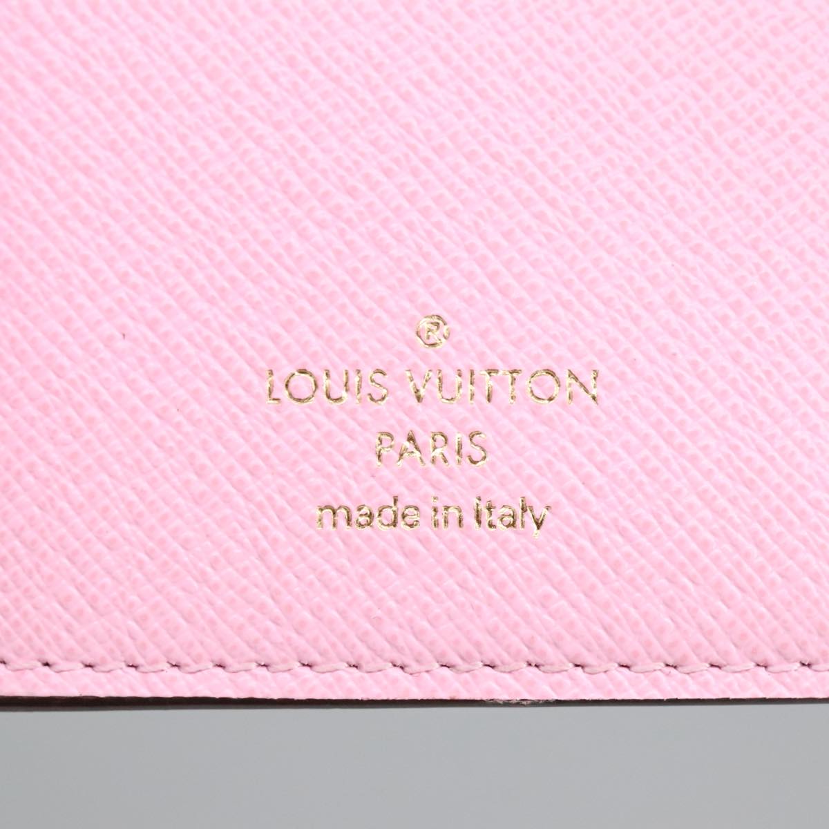 Louis Vuitton Portefeuille Victorine Brown Canvas Wallet (Pre-Owned)