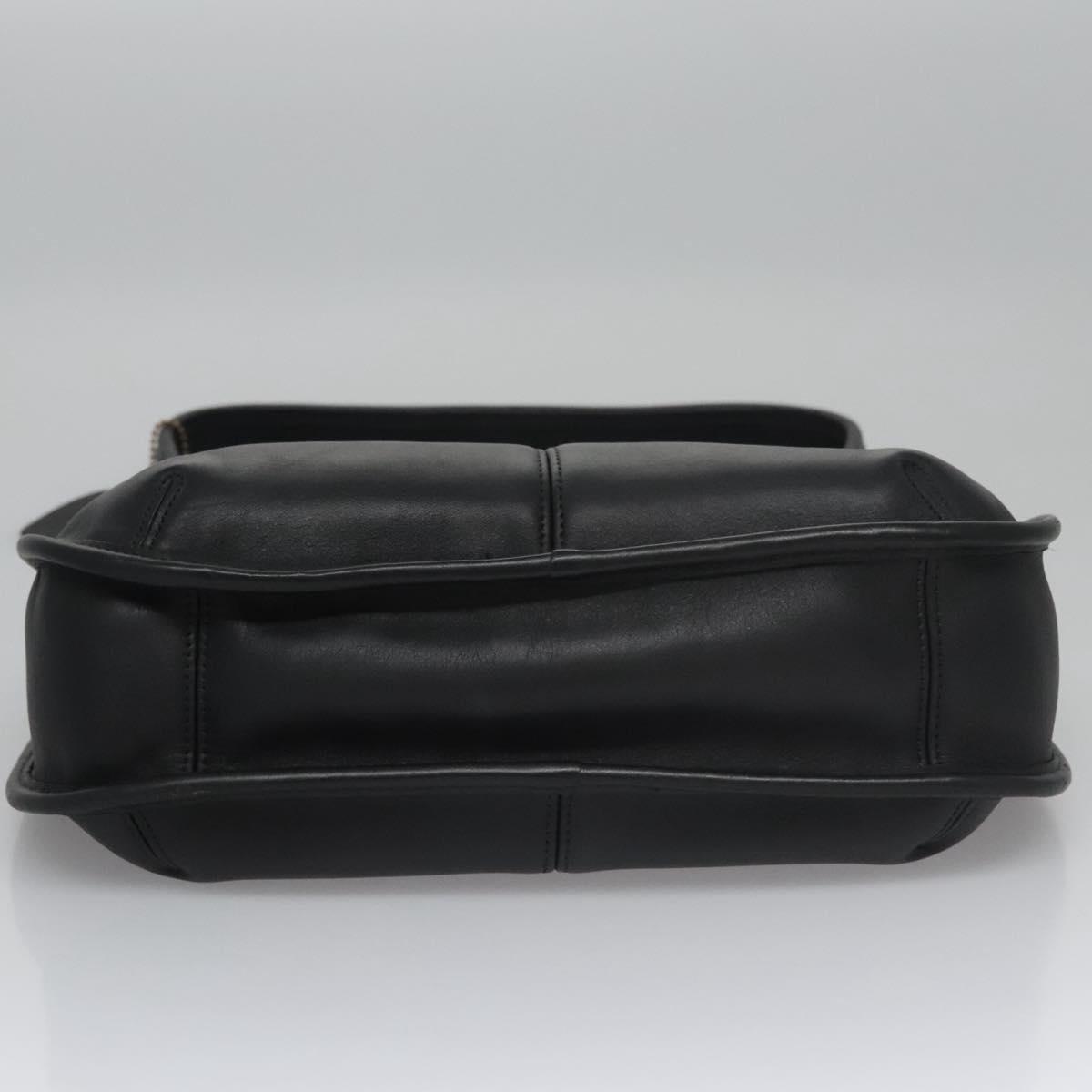 Coach Ergo Black Leather Shoulder Bag (Pre-Owned)
