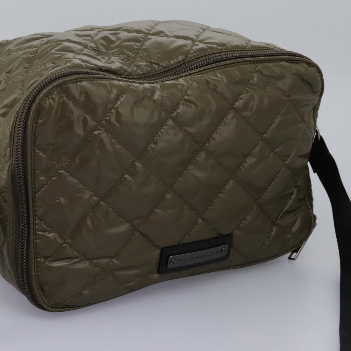 Burberry Khaki Synthetic Shoulder Bag (Pre-Owned)