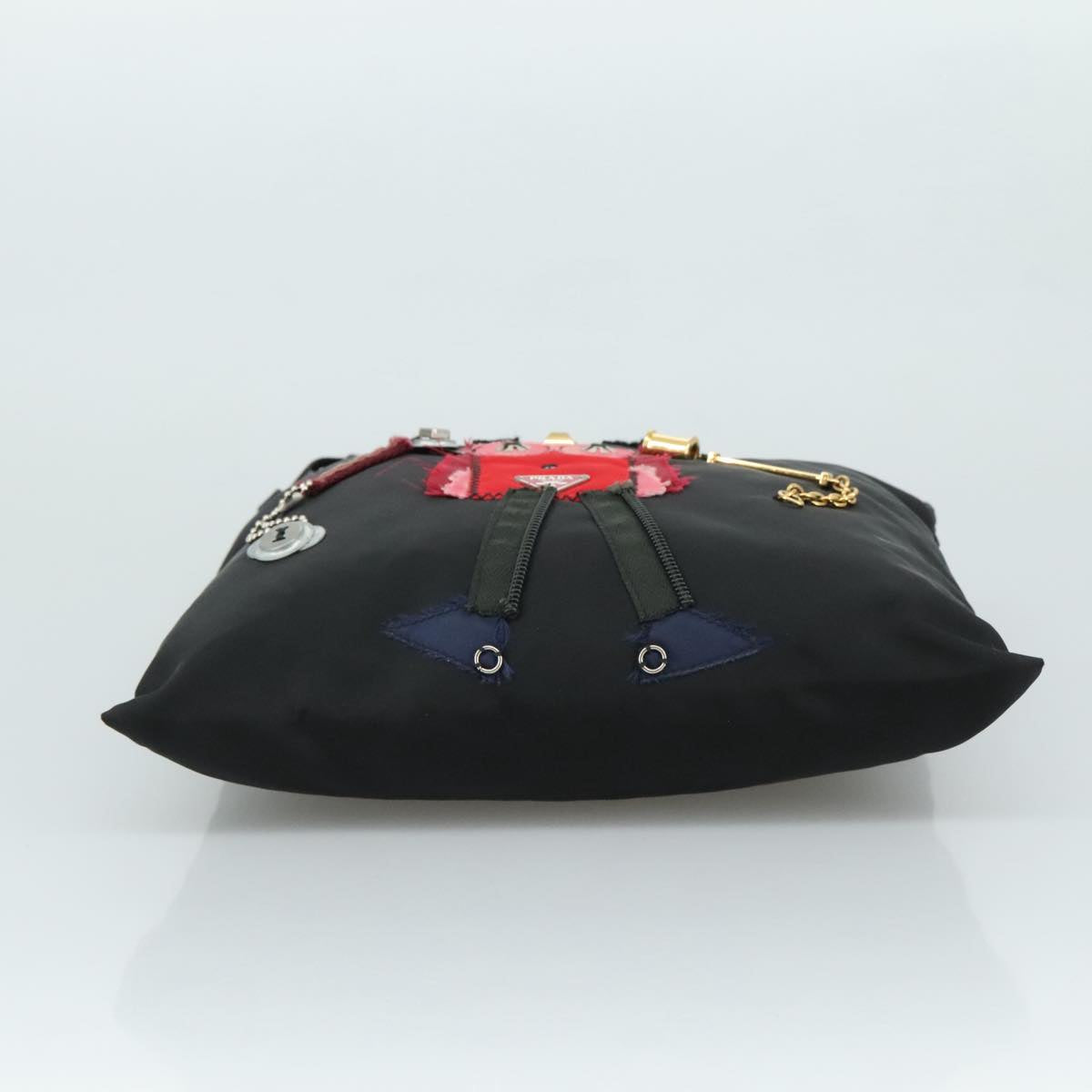 Prada Black Synthetic Shoulder Bag (Pre-Owned)
