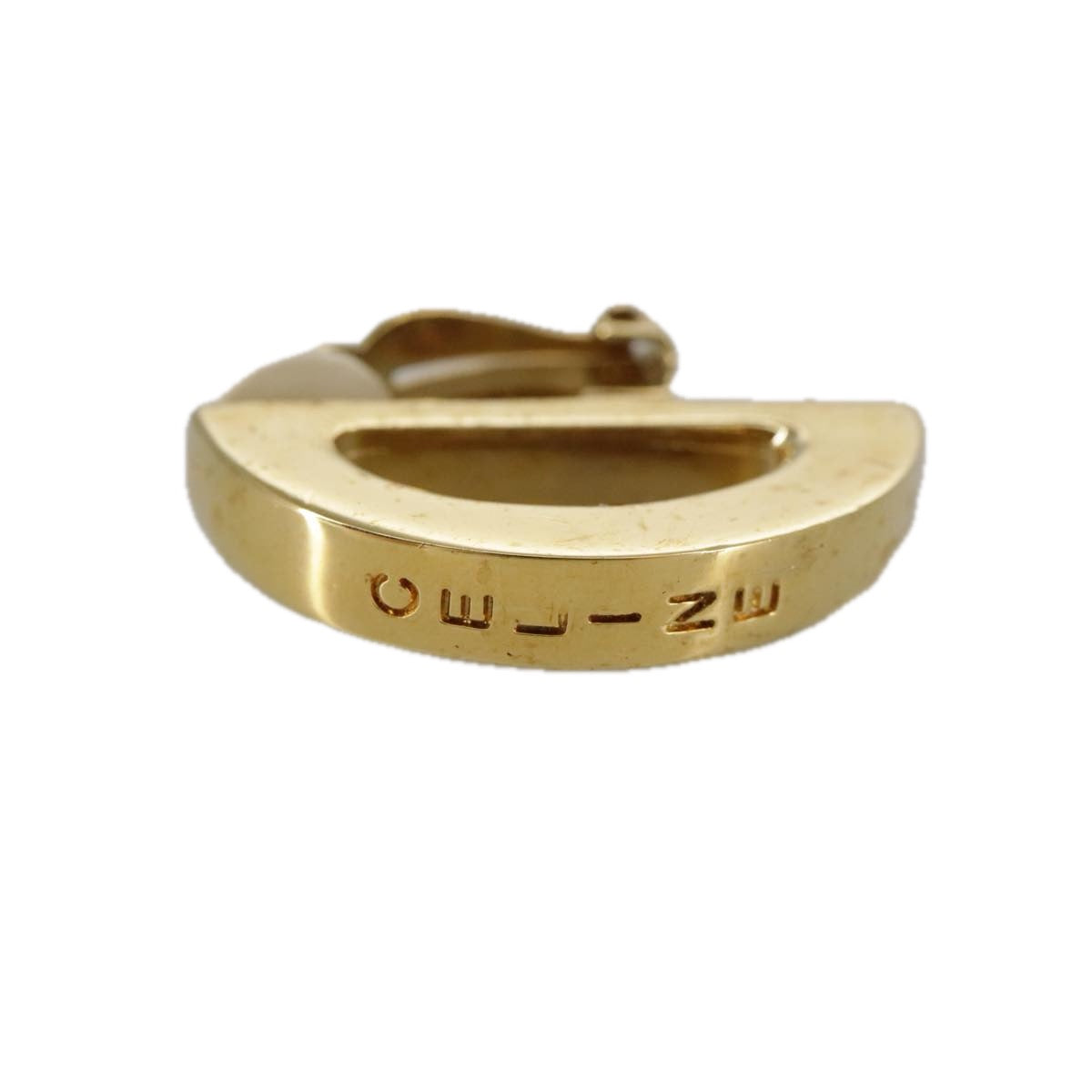 Céline Gold Metal Earring Jewelry (Pre-Owned)