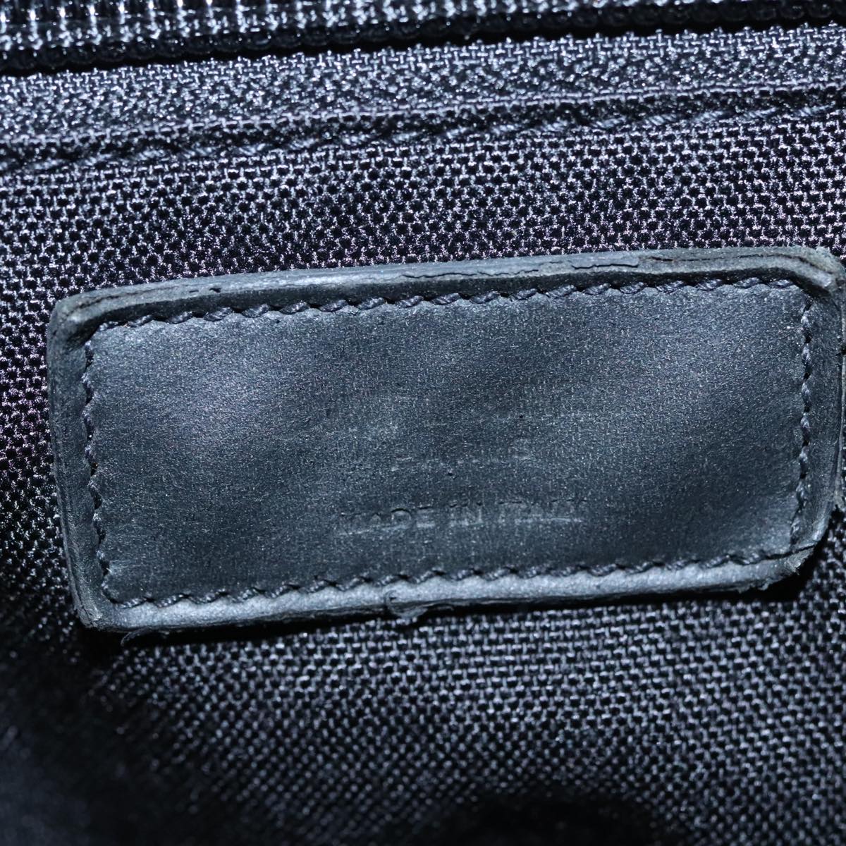 Yves Saint Laurent Black Synthetic Backpack Bag (Pre-Owned)