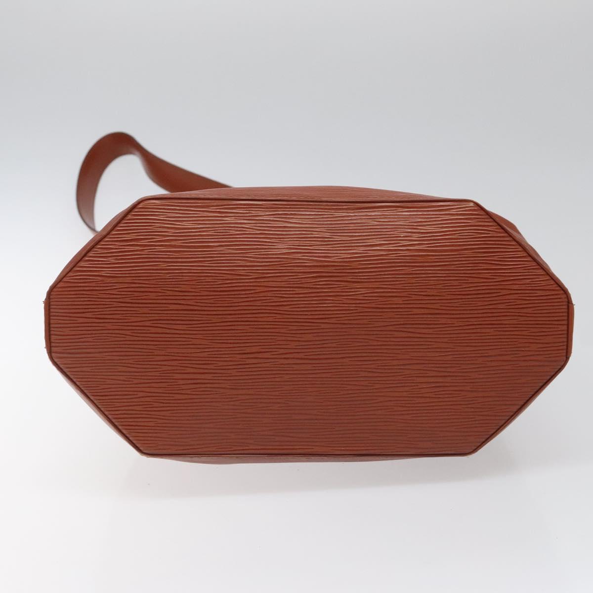 Louis Vuitton Sac D'épaule Brown Leather Shoulder Bag (Pre-Owned)