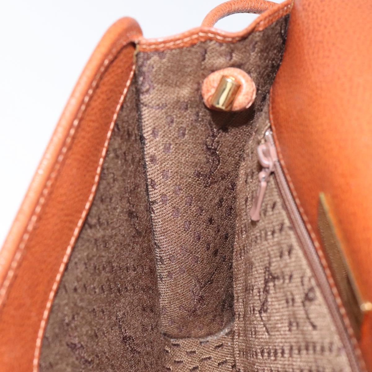 Saint Laurent Enveloppe Brown Leather Shoulder Bag (Pre-Owned)