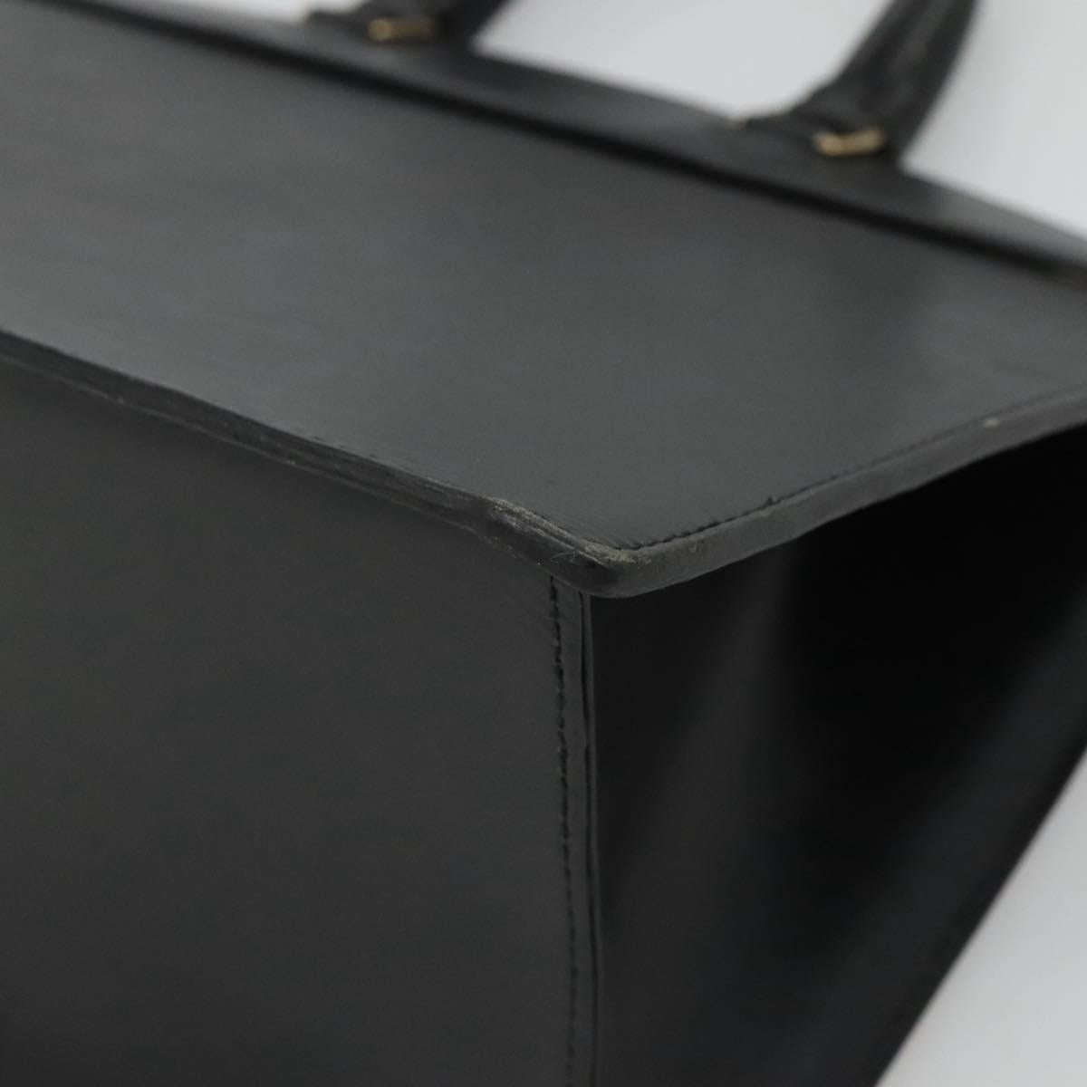 Louis Vuitton Riviera Black Leather Handbag (Pre-Owned)