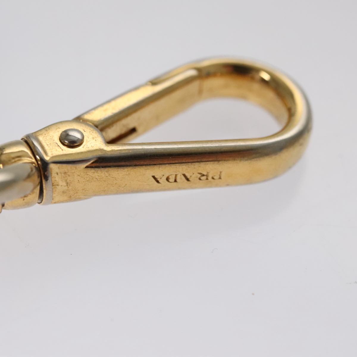 Prada Gold Metal Bag Jewelry (Pre-Owned)