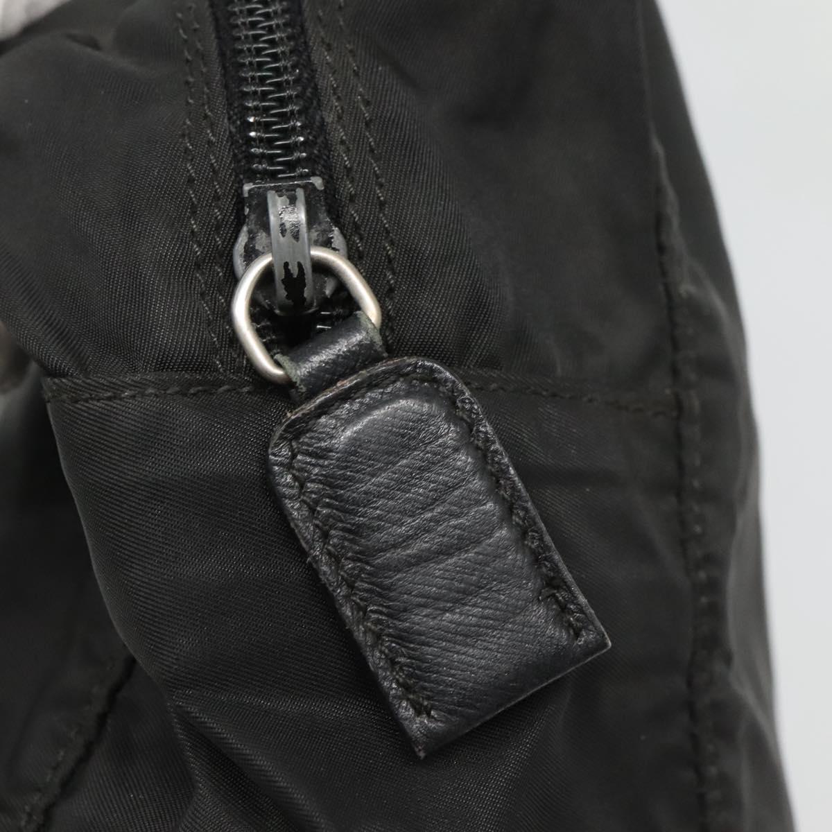 Prada Re-Nylon Black Nylon Handbag (Pre-Owned)