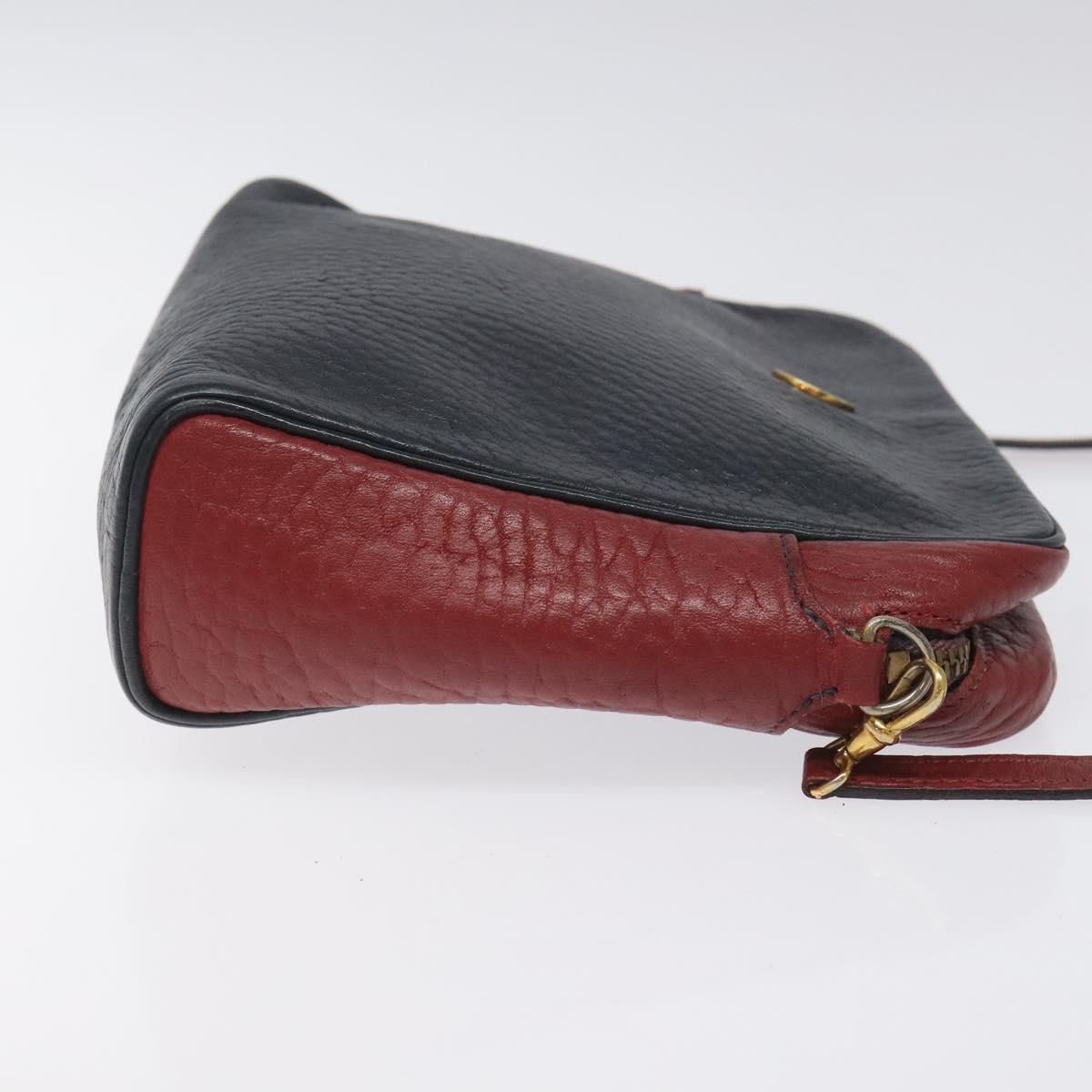Hermès -- Navy Leather Shoulder Bag (Pre-Owned)