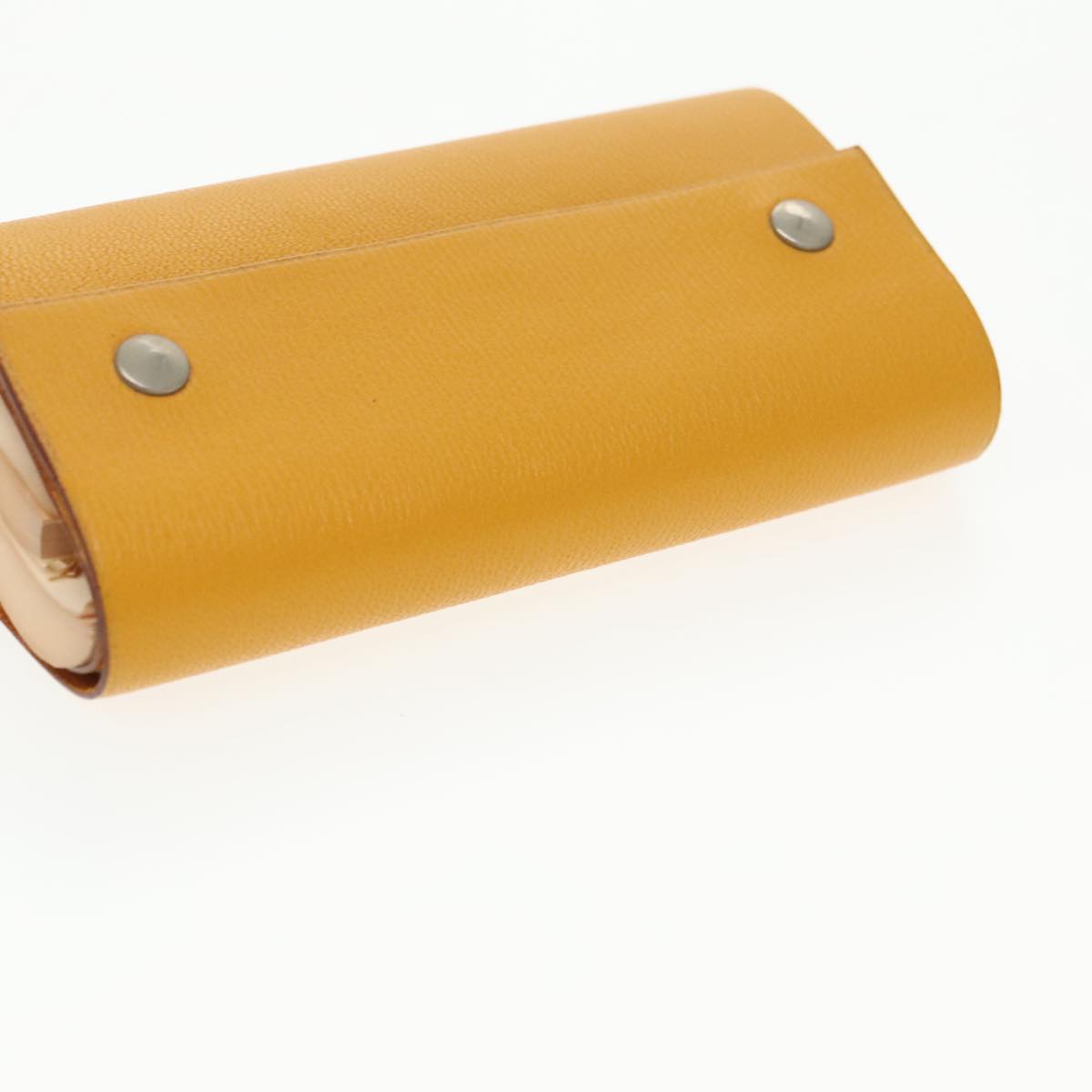 Hermès Yellow Leather Wallet (Pre-Owned)