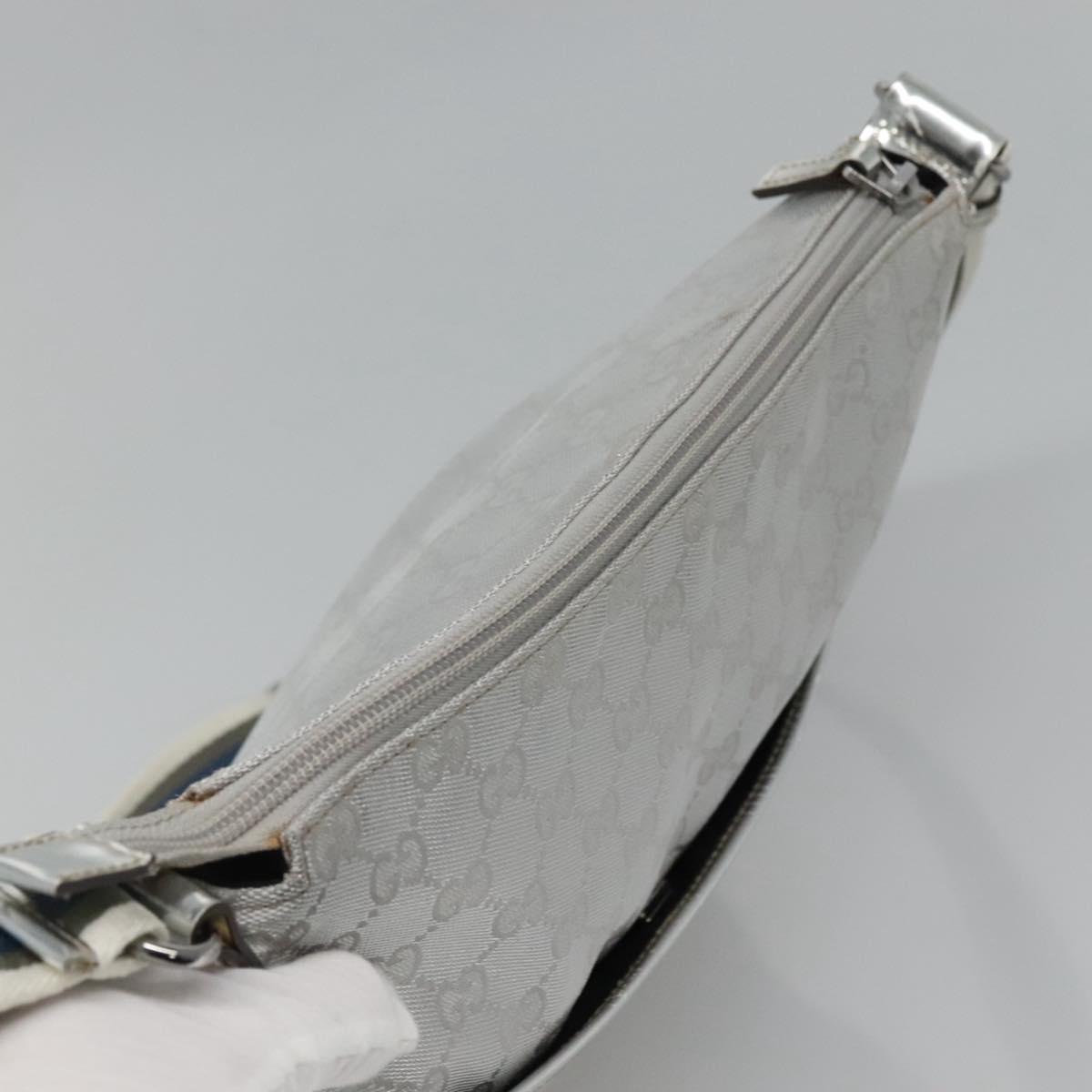 Gucci Gg Canvas Grey Canvas Shoulder Bag (Pre-Owned)