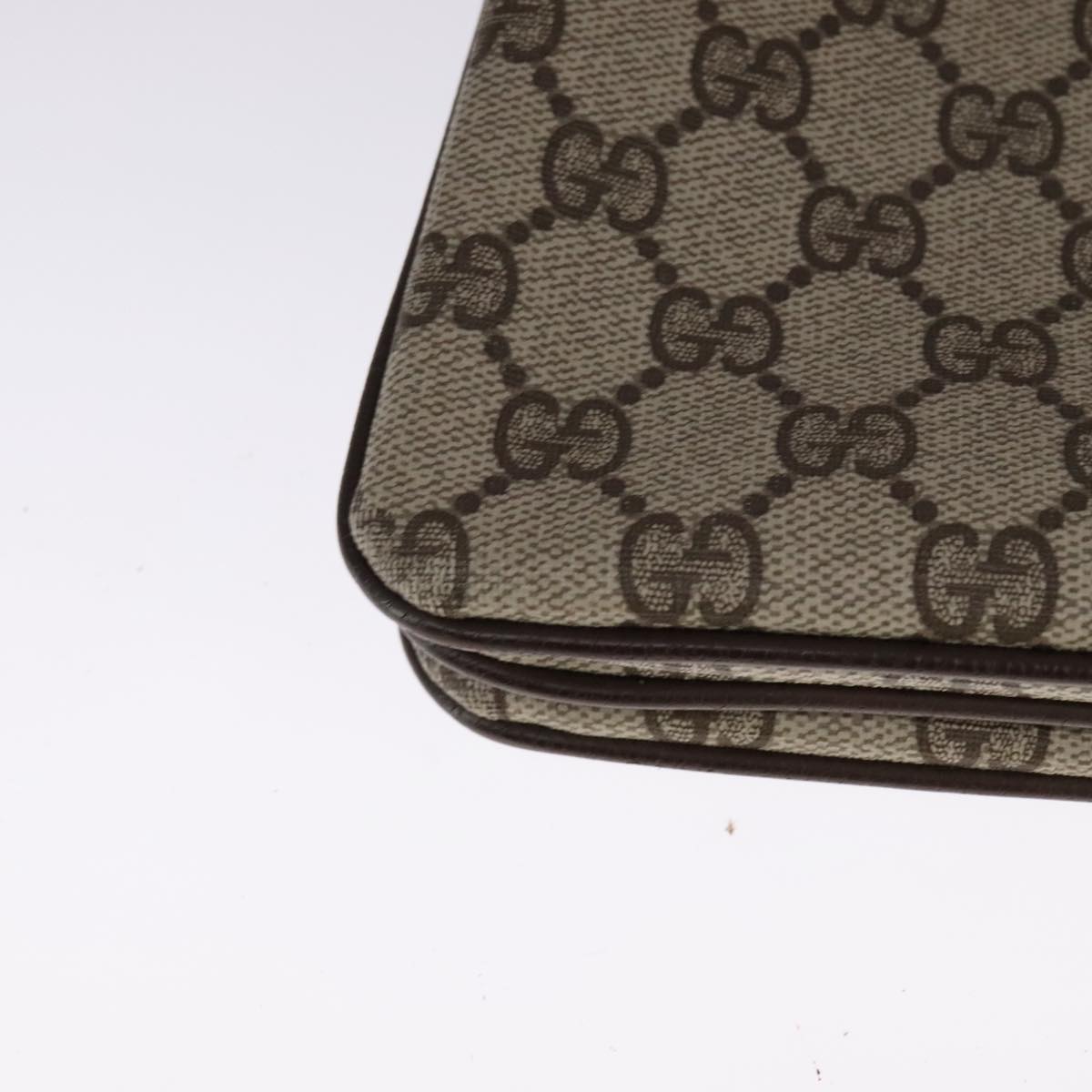 Gucci Ophidia Brown Canvas Shoulder Bag (Pre-Owned)