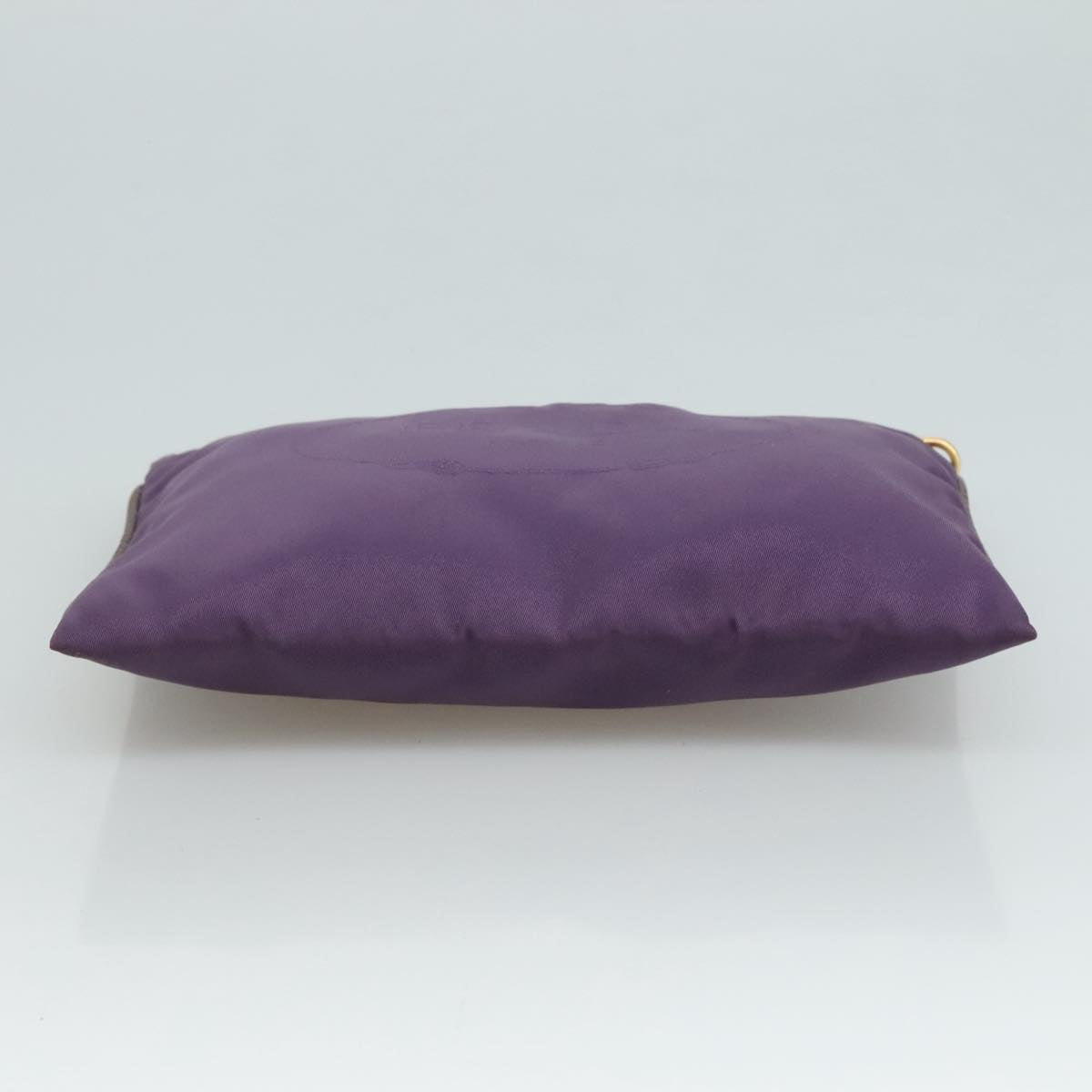Prada Purple Synthetic Clutch Bag (Pre-Owned)