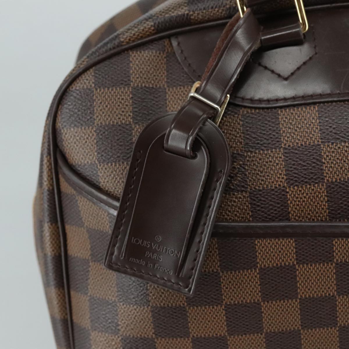 Louis Vuitton Deauville Brown Canvas Tote Bag (Pre-Owned)