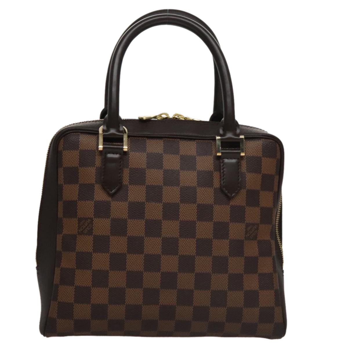 Louis Vuitton Brera Brown Canvas Handbag (Pre-Owned)