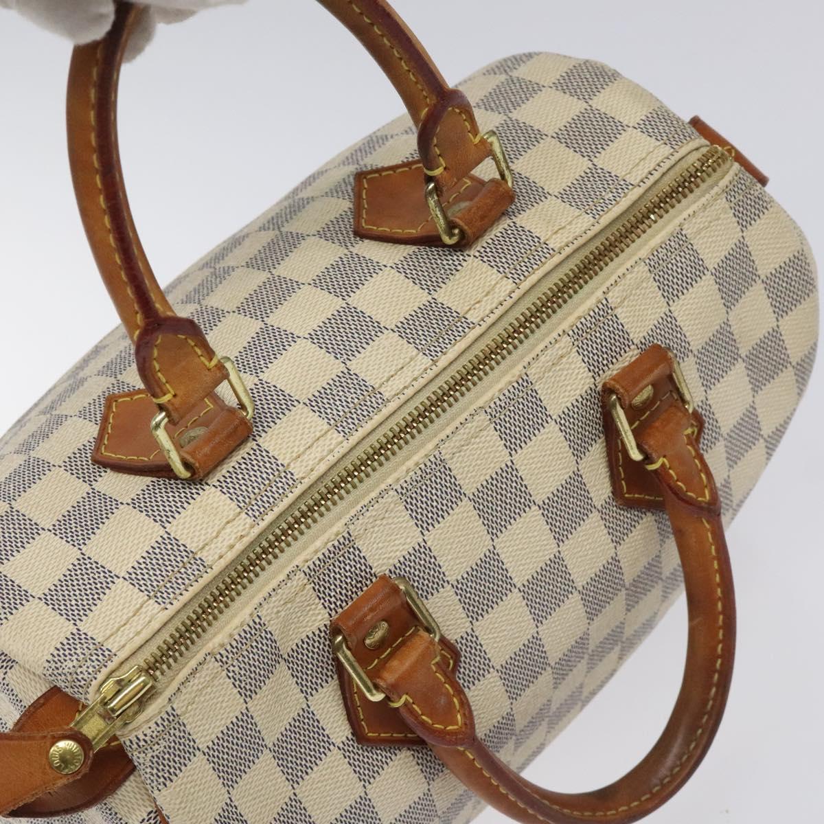 Louis Vuitton Speedy 25 Beige Canvas Handbag (Pre-Owned)