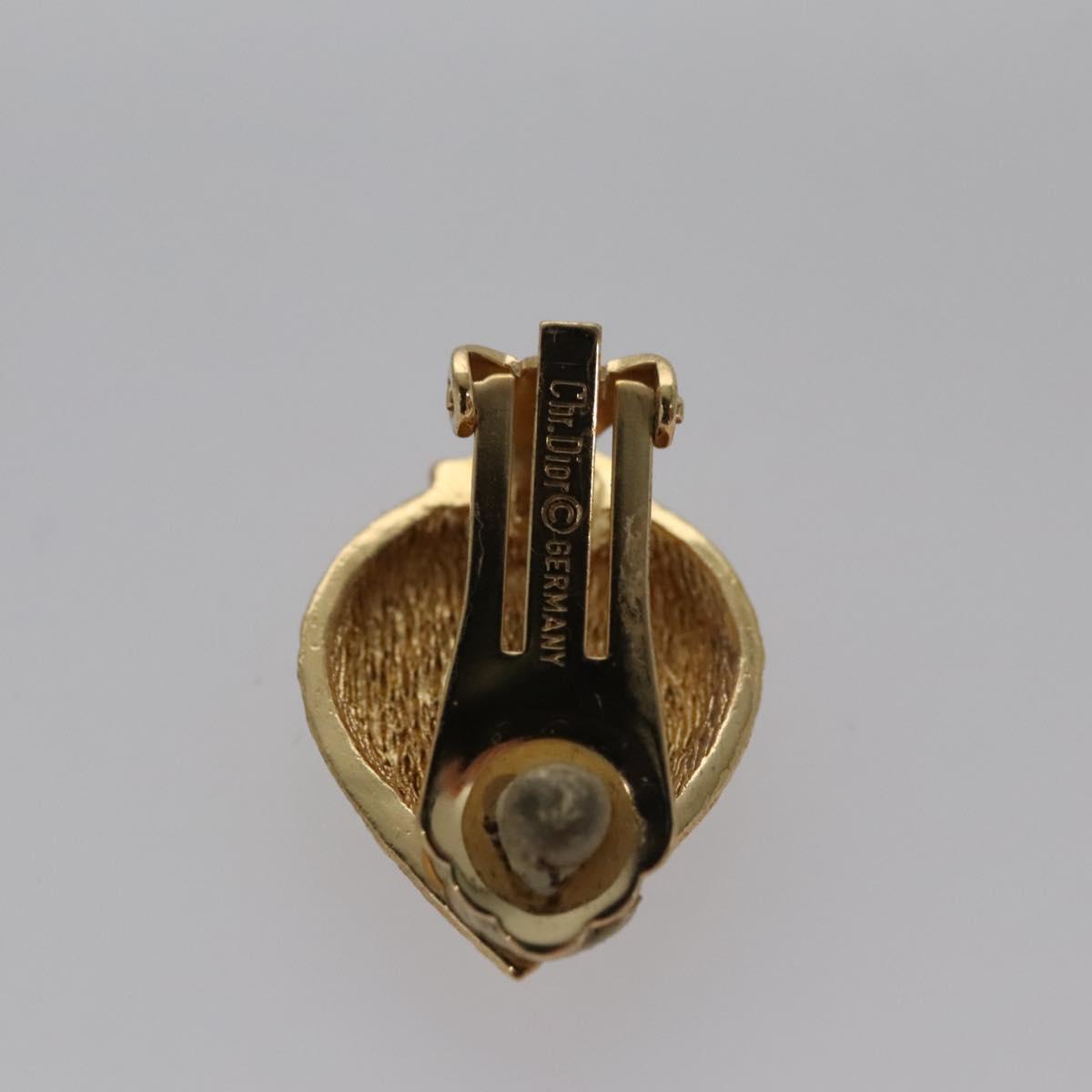Dior -- Gold Gold Plated Earring Jewelry (Pre-Owned)