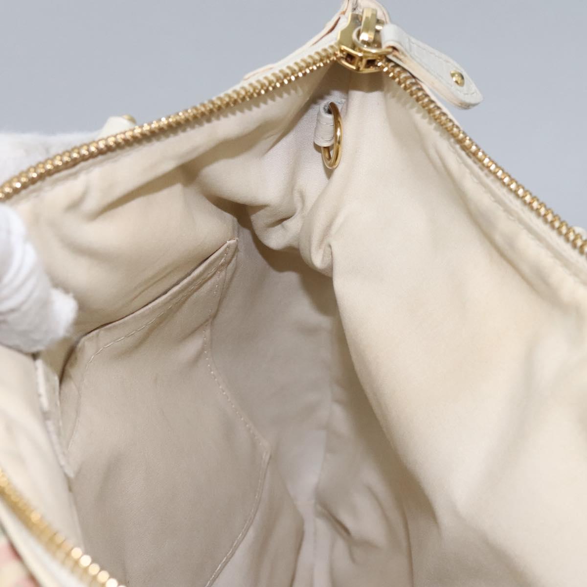 Louis Vuitton Marina Pink Canvas Shoulder Bag (Pre-Owned)