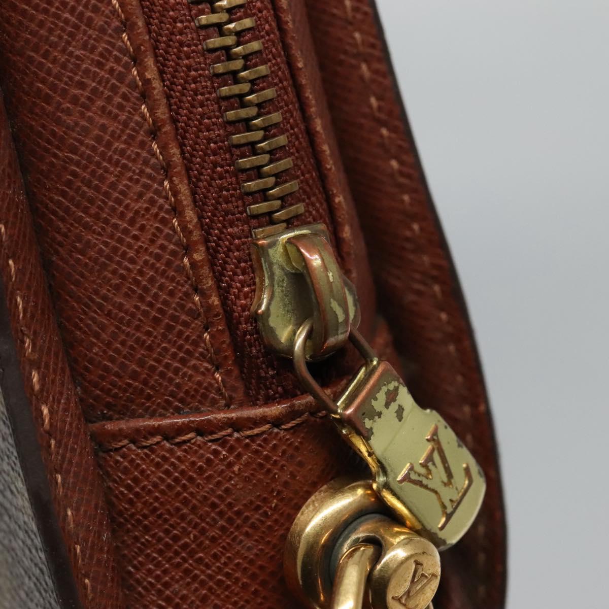 Louis Vuitton Orsay Brown Canvas Clutch Bag (Pre-Owned)