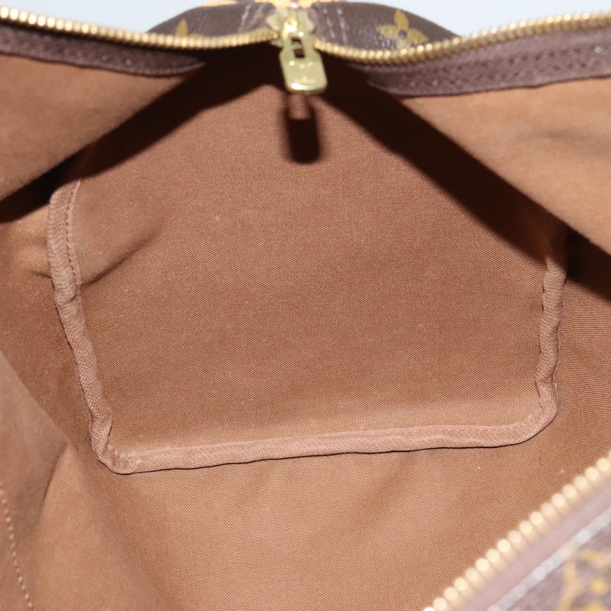 Louis Vuitton Keepall 45 Brown Canvas Travel Bag (Pre-Owned)