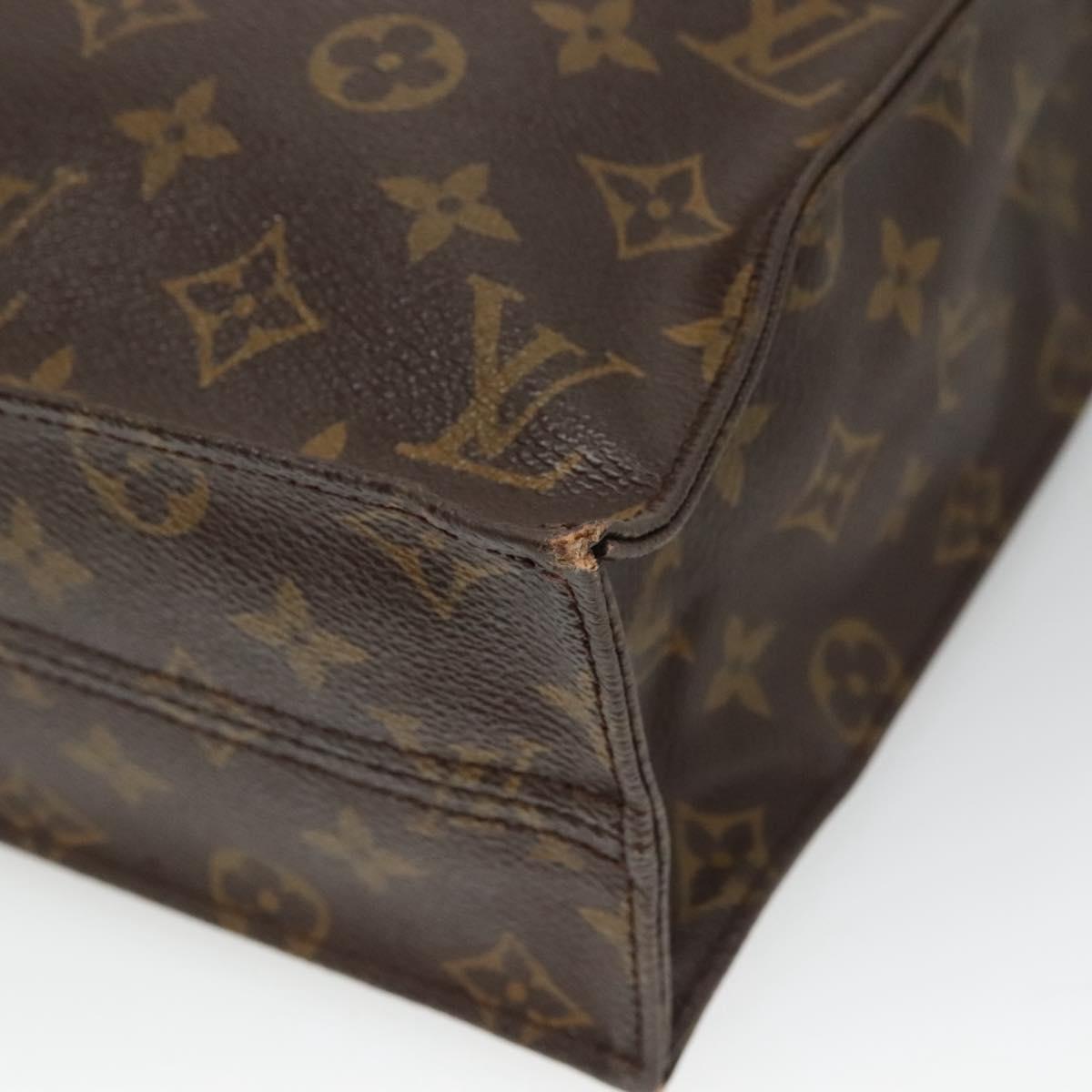Louis Vuitton Sac Plat Brown Canvas Handbag (Pre-Owned)