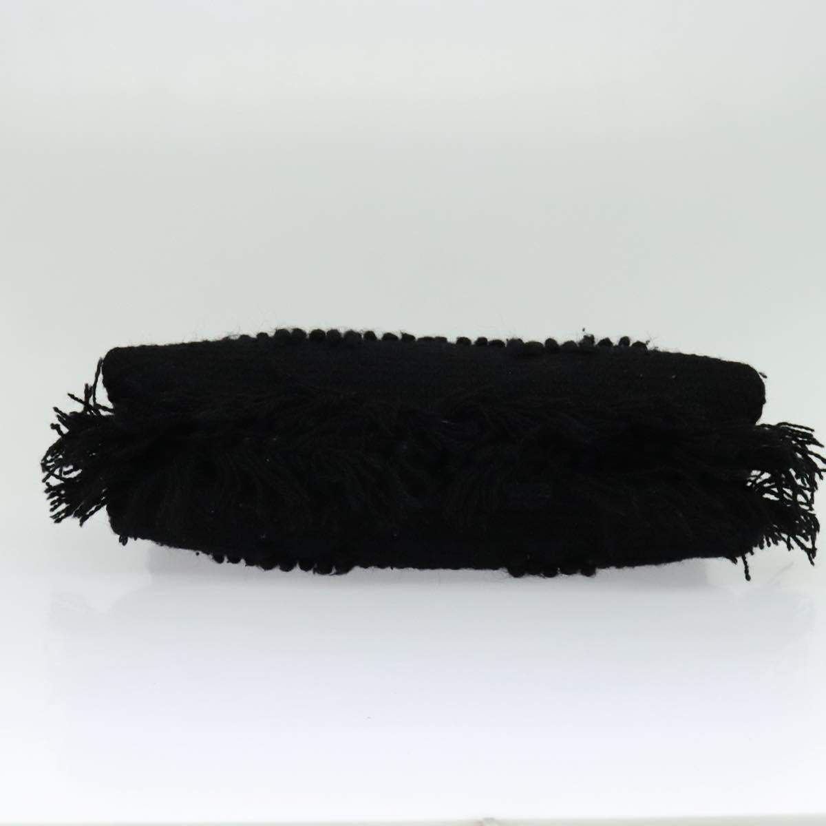 Salvatore Ferragamo Black Wool Handbag (Pre-Owned)