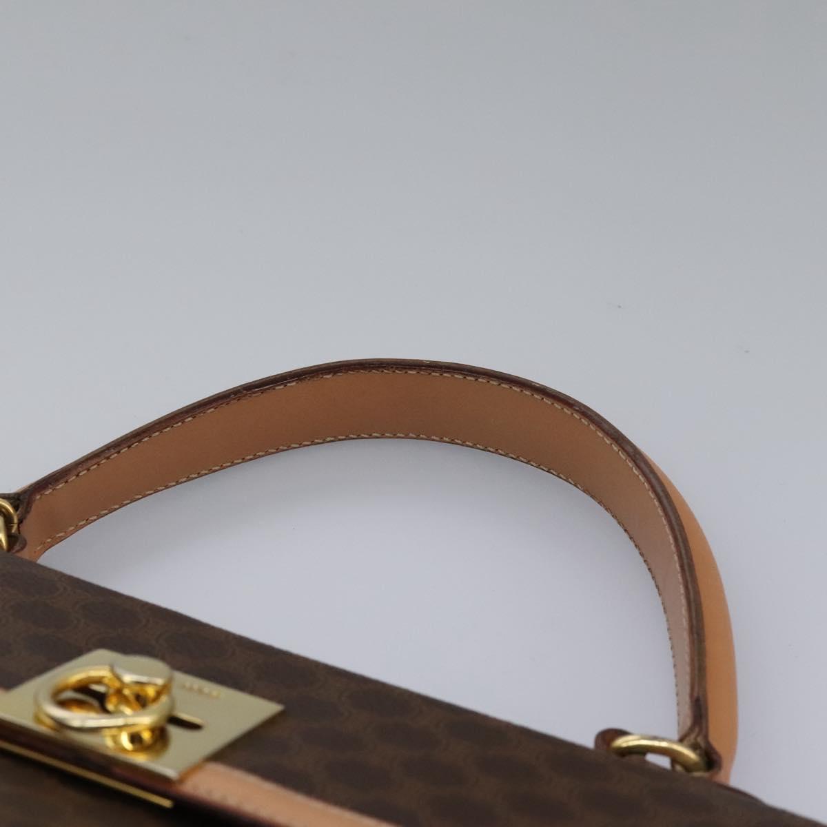 Céline Macadam Brown Canvas Handbag (Pre-Owned)