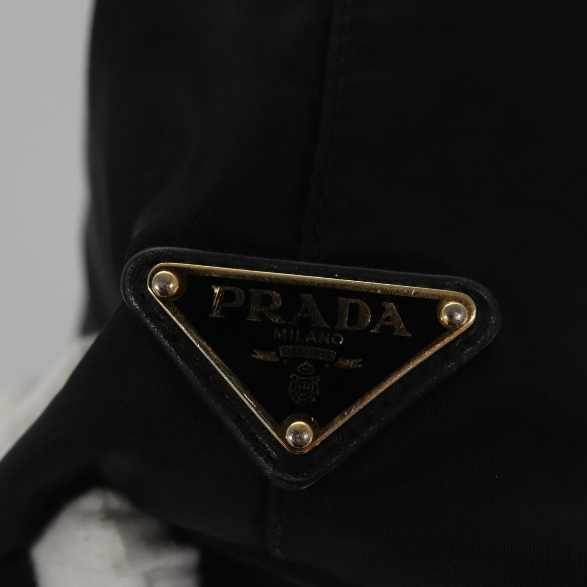 Prada Tessuto Black Synthetic Handbag (Pre-Owned)