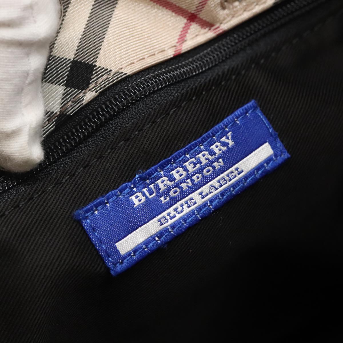 Burberry Blue Label Beige Synthetic Handbag (Pre-Owned)