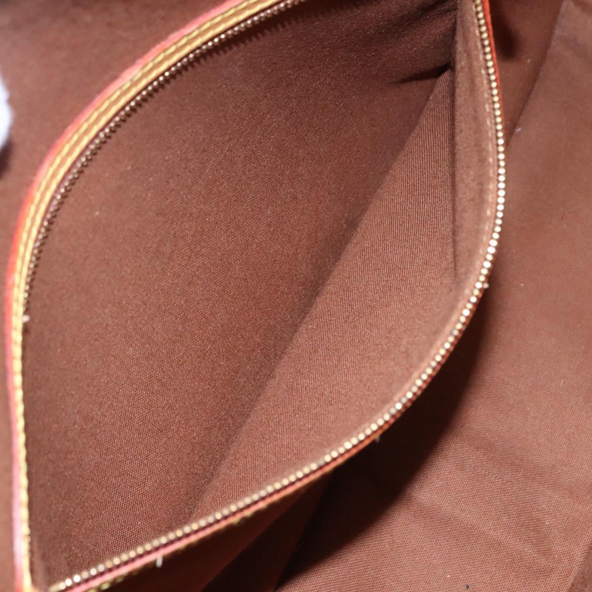 Louis Vuitton Gibeciere Brown Canvas Shoulder Bag (Pre-Owned)
