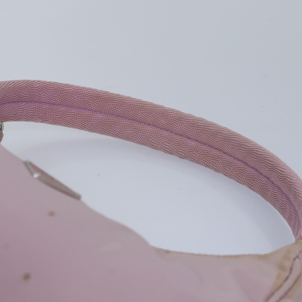 Prada Tessuto Pink Synthetic Handbag (Pre-Owned)